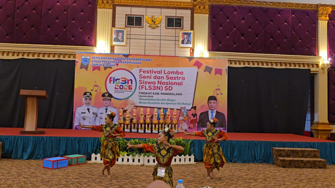 Ratusan Siswa SD di Pandeglang Unjuk Gigi di Ajang FLS3N 2026