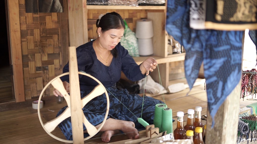 Potret aktivitas sehari-hari masyarakat Baduy (Foto: Bantentv.com)