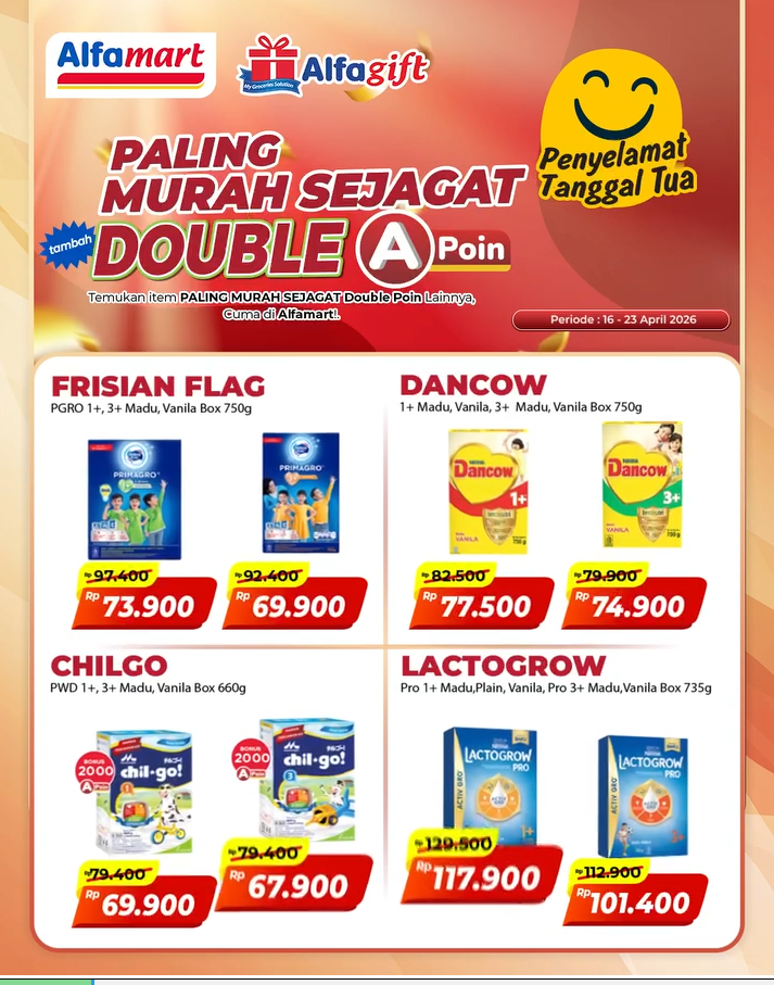 Promo tanggal tua Alfamart