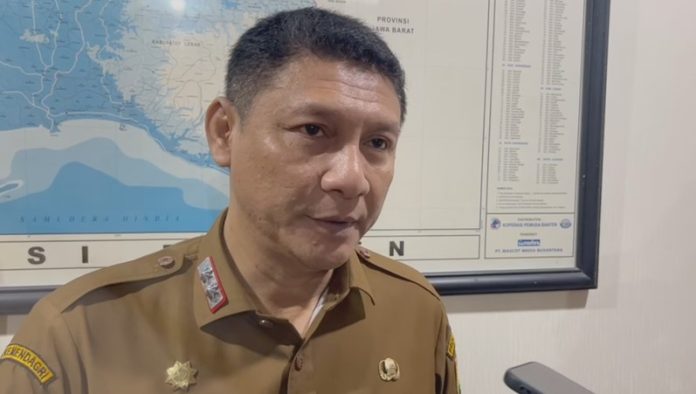 Sekretaris Daerah (Sekda) Banten, Deden Apriandhi (Foto: Bantentv.com/ Hendra)