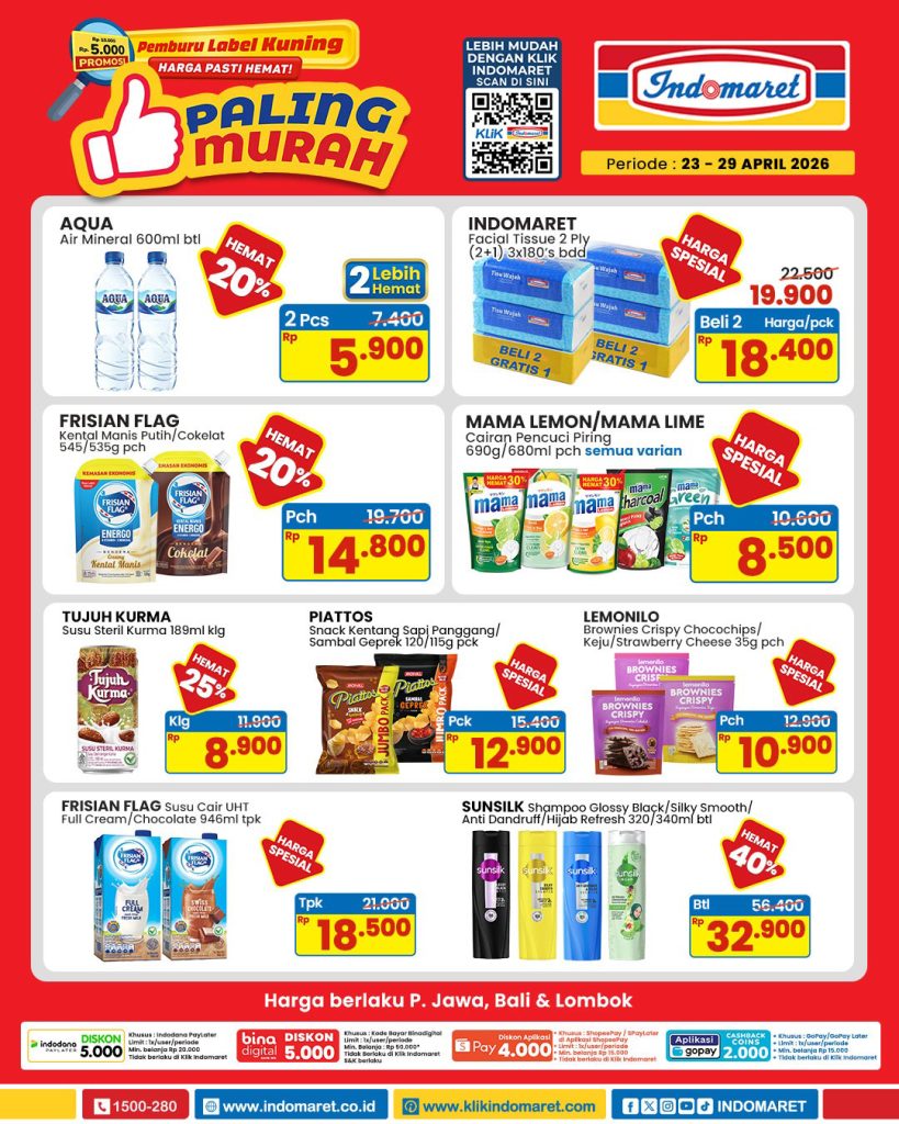 Promo jajanan murah Indomaret