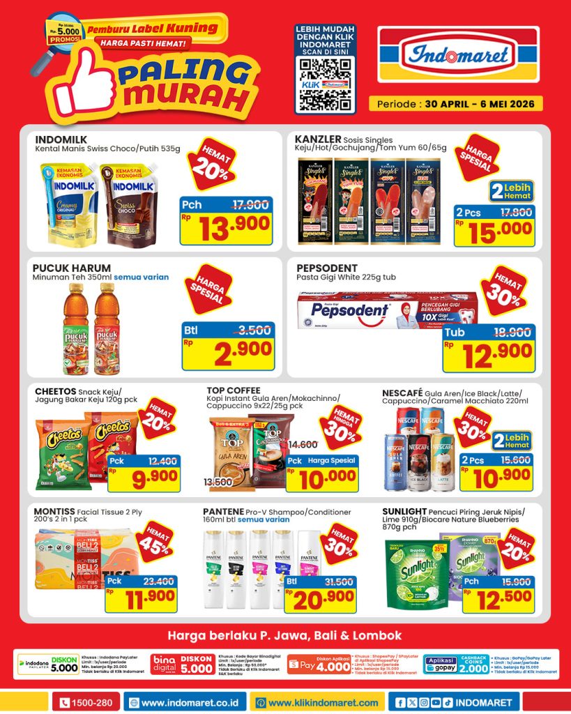 Promo mingguan Indomaret