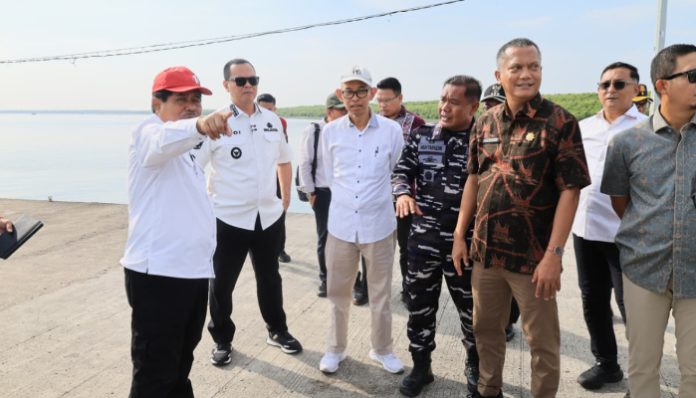 BOPPJ Tinjau Kawasan Pantai di Kota Serang Soal Rencana Pembangunan Giant Sea Wall