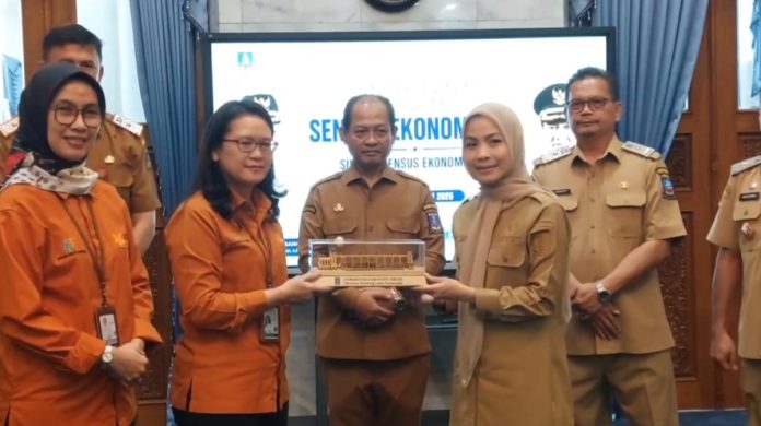 Pemkab Serang bersama BPS resmi launching Sensus Ekonomi 2026 (Foto: Bantentv.com/ Riki)
