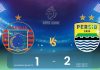 Babak pertama Persib Bandung vs Persija Jakarta Skor 2-1