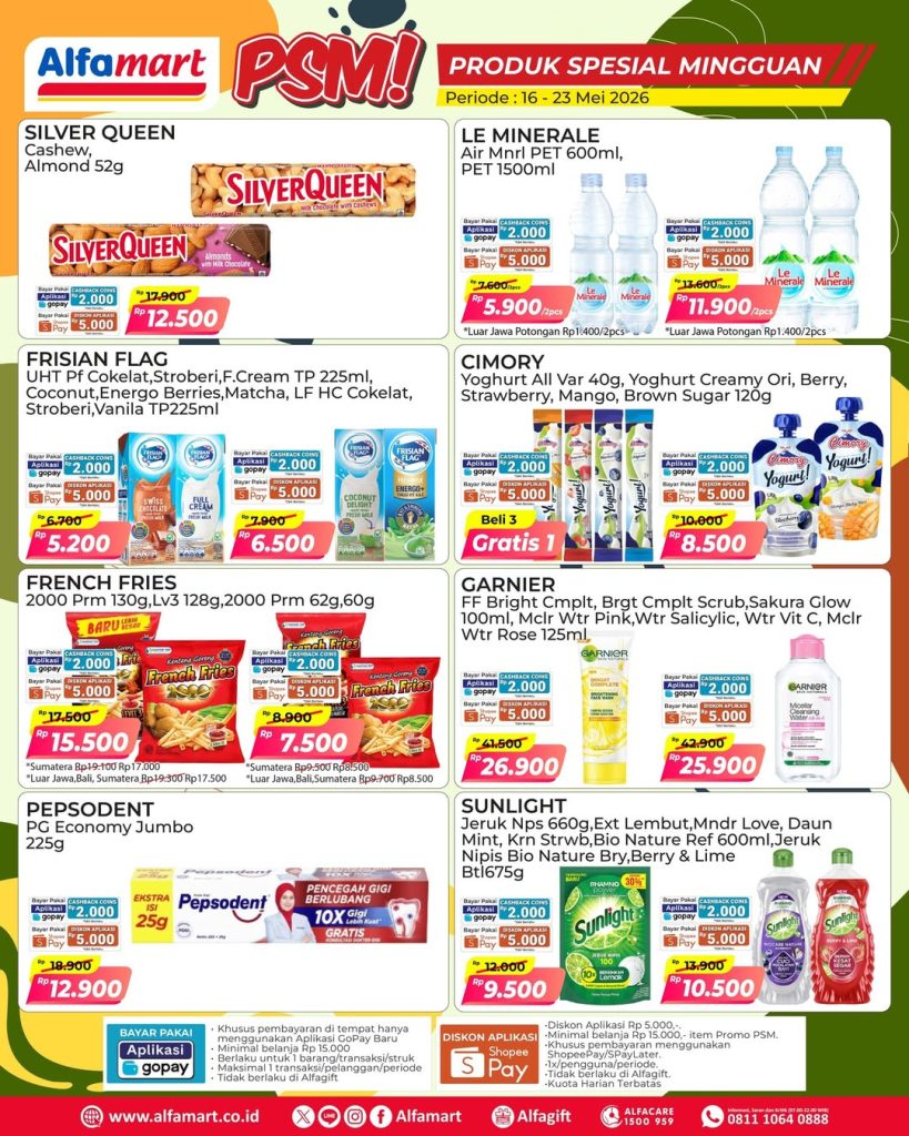 Promo mingguan Alfamart