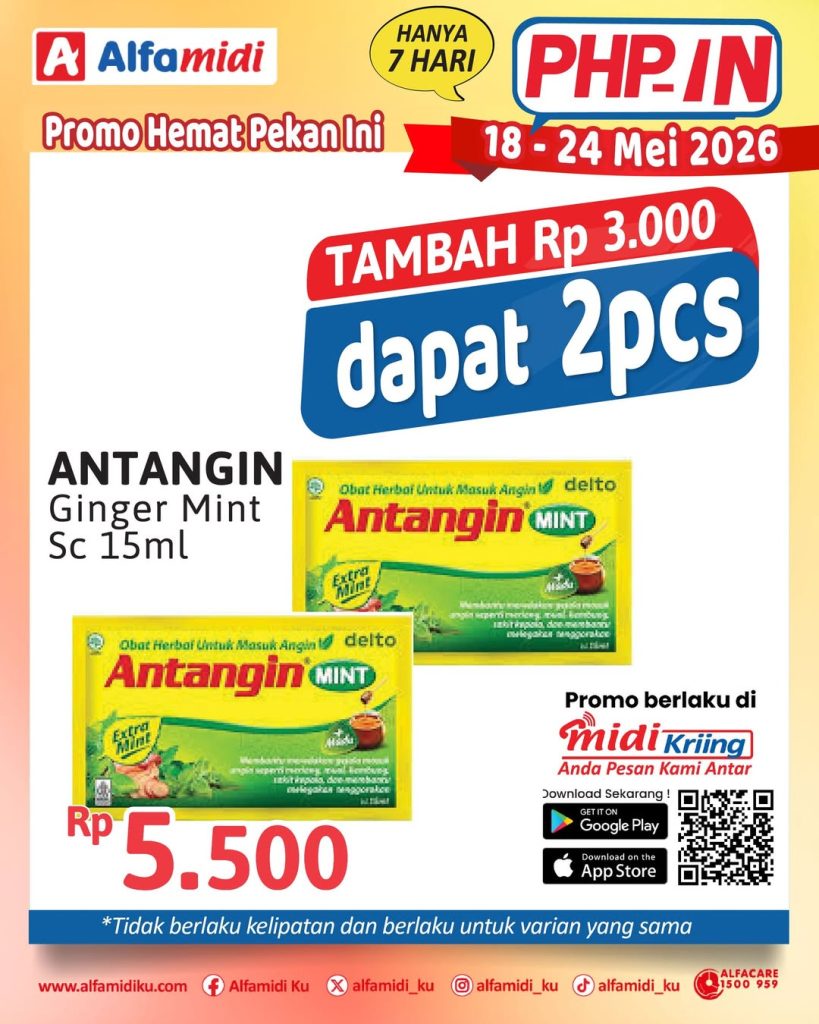 Promo Mingguan Alfamidi