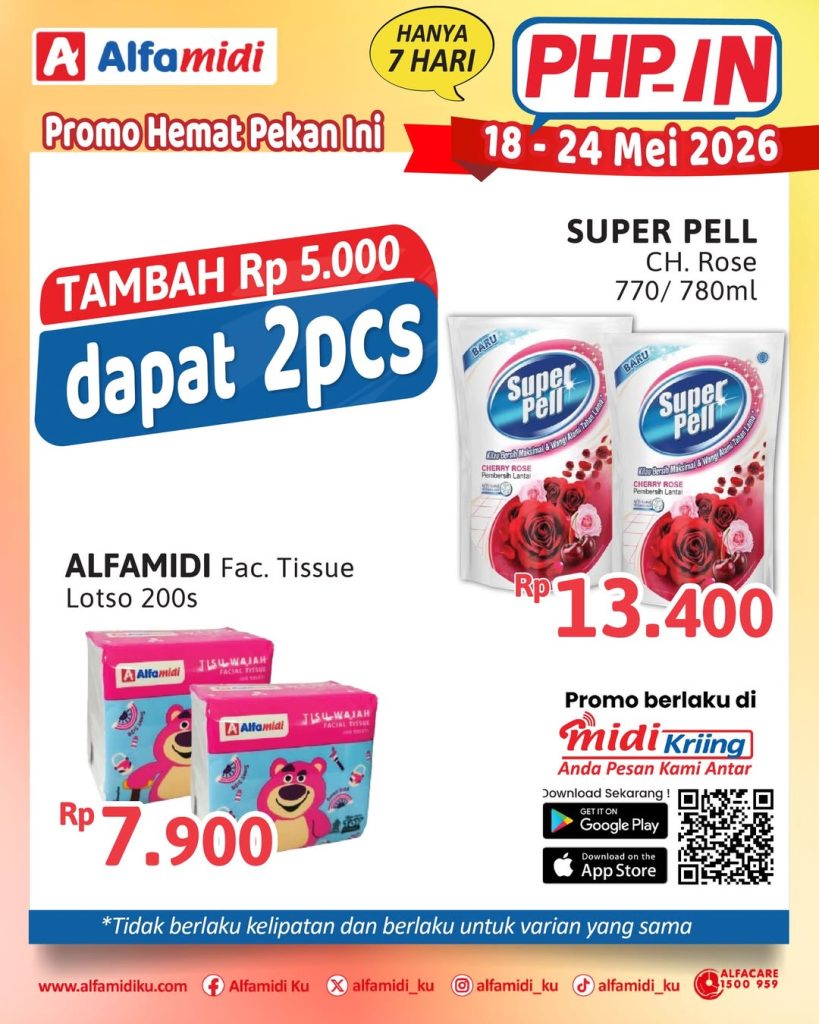 Promo Mingguan Alfamidi