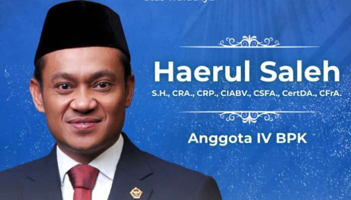 Haerul Saleh Anggota IV BPK RI tutup usia (Foto: Instagram/ bpkriofficial)