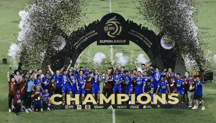 Persib menjadi juara Super League 2025/2026 (Foto: Instagram/ persib)