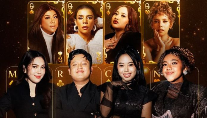 Top 4 Indonesian Idol 2026 bersama para juara Indonesian Idol terdahulu (Foto: Instagram/ indonesianidolid)