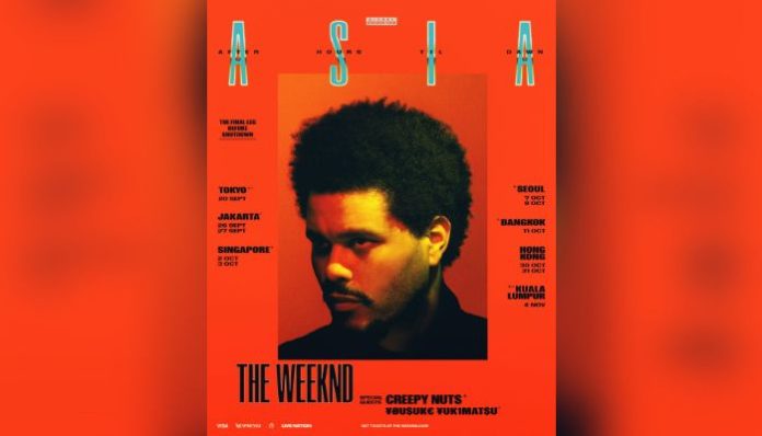 Konser The Weeknd bertajuk “After Hours Til Dawn Stadium Tour” (Foto: Instagram/ theweeknd)