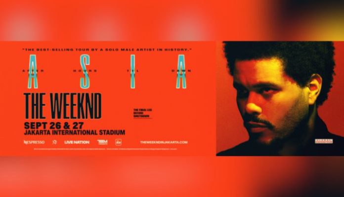 Daftar harga tiket konser The Weeknd - After Hours Til Dawn Stadium Tour (Foto: theweekndinjakarta)