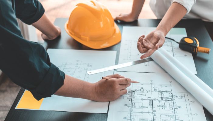 Ilustrasi seorang ahli teknik sipil sedang bekerja (Foto: 89stocker)