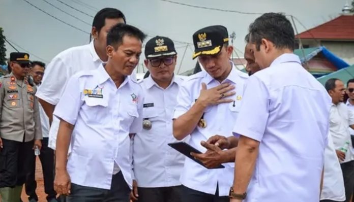 Hasbi Jayabaya Pastikan Pembangunan Huntap di Lebakgedong Sesuai Target