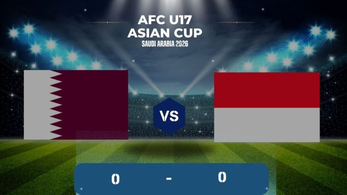 Hasil babak pertama dalam lanjutan Grup B Piala Asia U-17 2026 Qatar 0 vs Indonesia 0