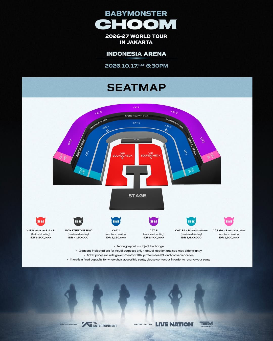 2026-27 BABYMONSTER WORLD TOUR CHOOM (Foto: temgmt)