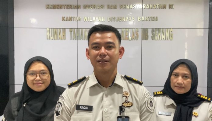 Kasubsie Pelayanan Tahanan Rutan Kelas IIB Serang, Aldi Abdullah Faqih