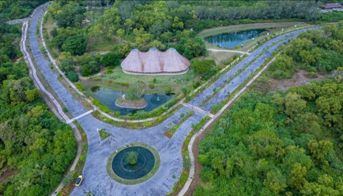 Kawasan KEK Kura-Kura Bali di Pulau Serangan yang disiapkan menjadi pusat keuangan global