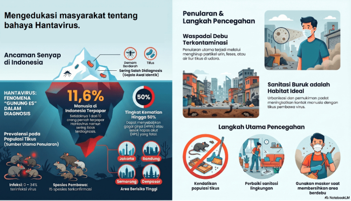 Langkah pencegahan antisipasi penyebaran Hantavirus