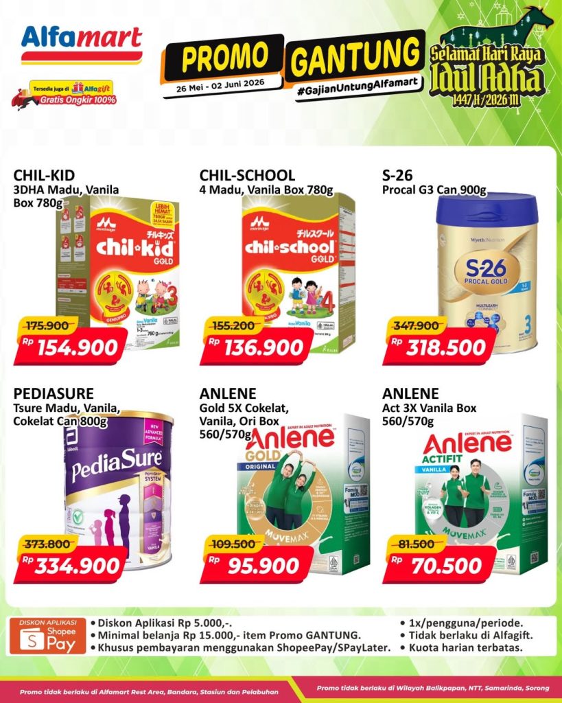 Promo gantung alfamart minggu ini