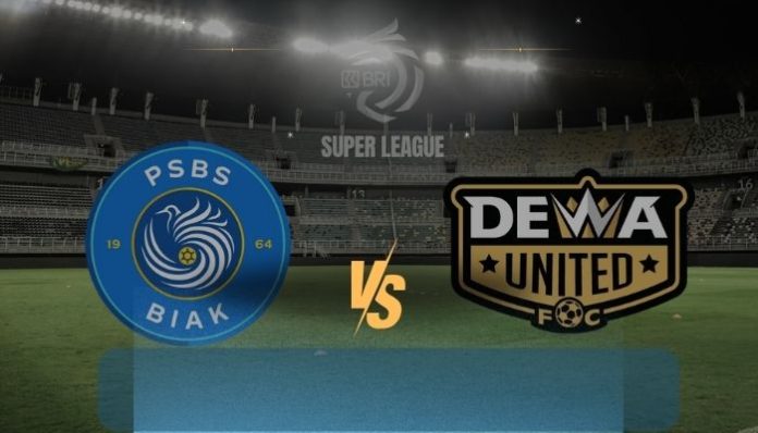 PSBS Biak vs Dewa United dalam laga pekan ke-32 BRI Super League 2025/2026