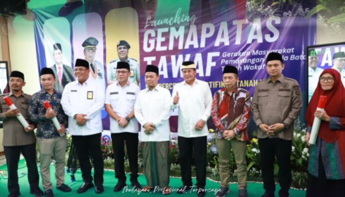 Pemerintah Kabupaten Tangerang resmi meluncurkan program GEMAPATAS TAWAF 2026