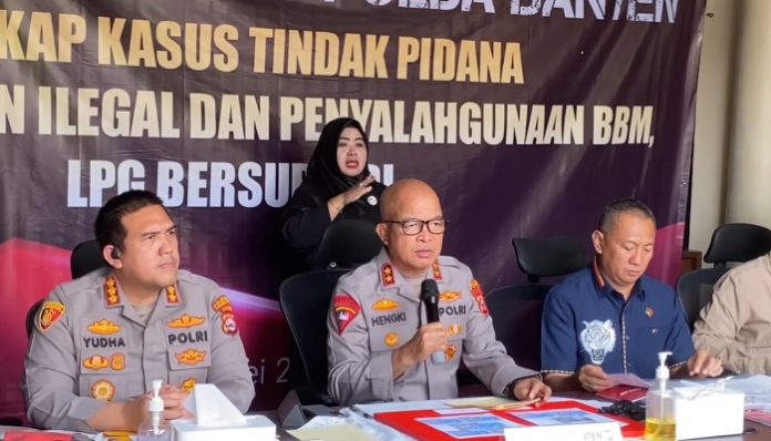 Polda Banten ungkap tersangka tambang ilegal di Lebak