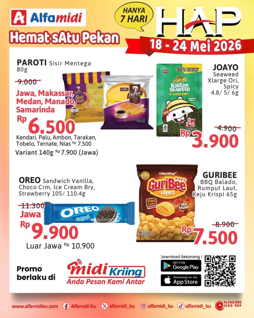 Promo Mingguan Alfamidi