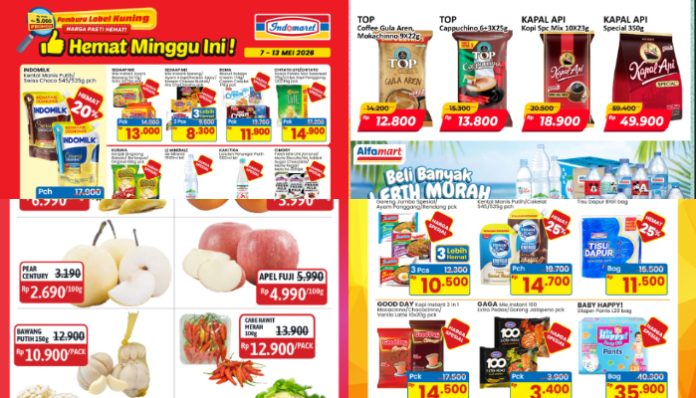 Promo Mingguan Alfamart, Alfamidi, dan Indomaret Kembali Hadir