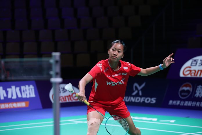 Putri Kusuma Wardani tim Uber Indonesia di sektor tunggal putri pada semifinal Uber Cup 2026