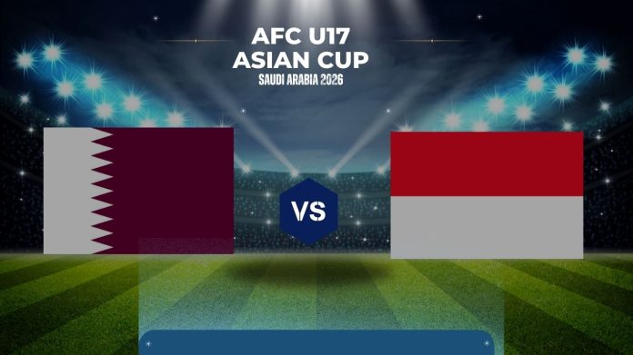 Qatar vs Indonesia dalam lanjutan Grup B Piala Asia U-17 2026