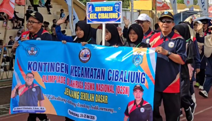 Ratusan Atlet Pelajar dari 35 Kecamatan Ambil Bagian di O2SN SD Pandeglang