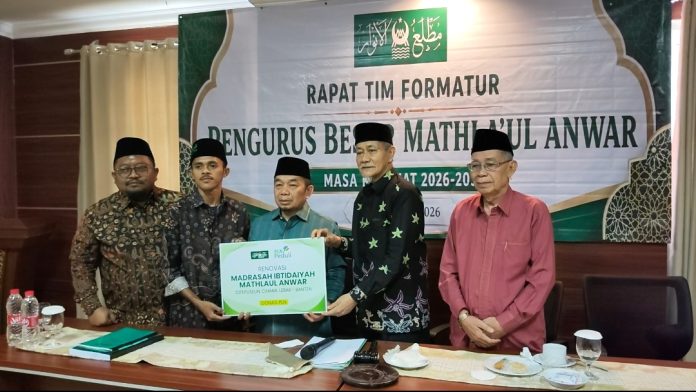 Rapat tim formatur Pengurus Besar (PB) Mathla’ul Anwar masa khidmah 2026-2031, Sabtu 2 Mei 2026 (Foto: Bantentv.com/ Jaya)