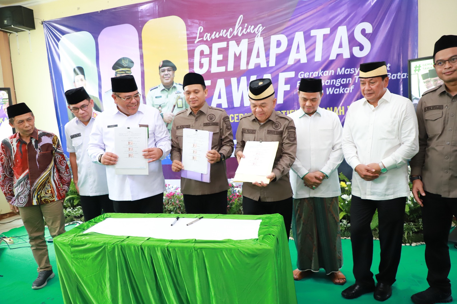 BPN Kabupaten Tangerang Jadi Role Model GEMATAS TAWAF (Foto: BPN Banten)