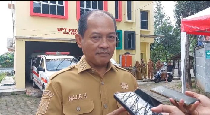 Wakil Bupati Serang Muhammad Najib Hamas (Foto: Bantentv.com/ Riki)