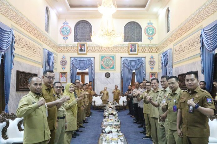 Rapat Koordinasi Forkopimda Kabupaten Serang dengan Bupati Serang di Pendopo Bupati, Selasa, 12 Mei 2026 (Foto: Bantentv.com/ Riki)