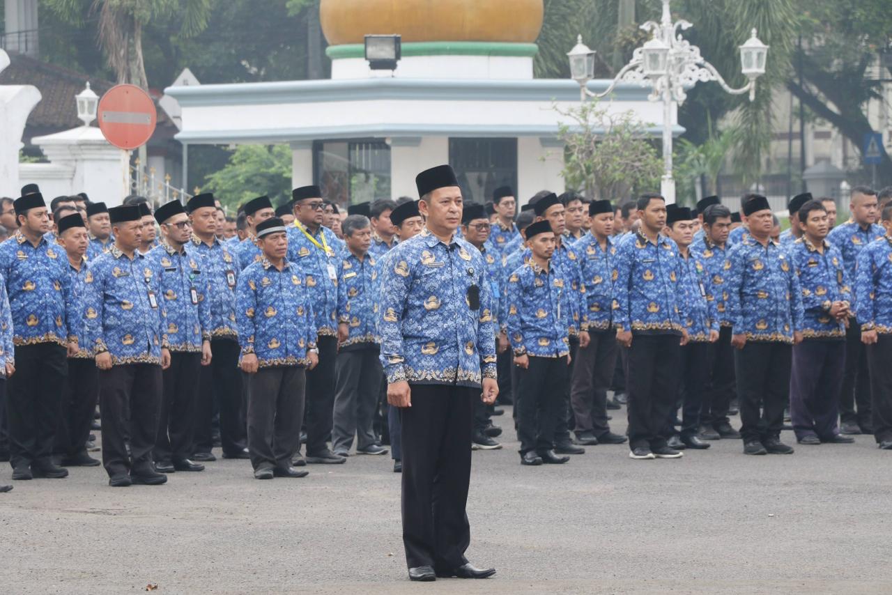 Peringatan Hari Kebangkitan Nasional (Harkitnas) ke-118 Tahun 2026 di Halaman Pendopo Bupati Serang, Rabu, 20 Mei 2026 (Foto: Bantentv.com/Riki)