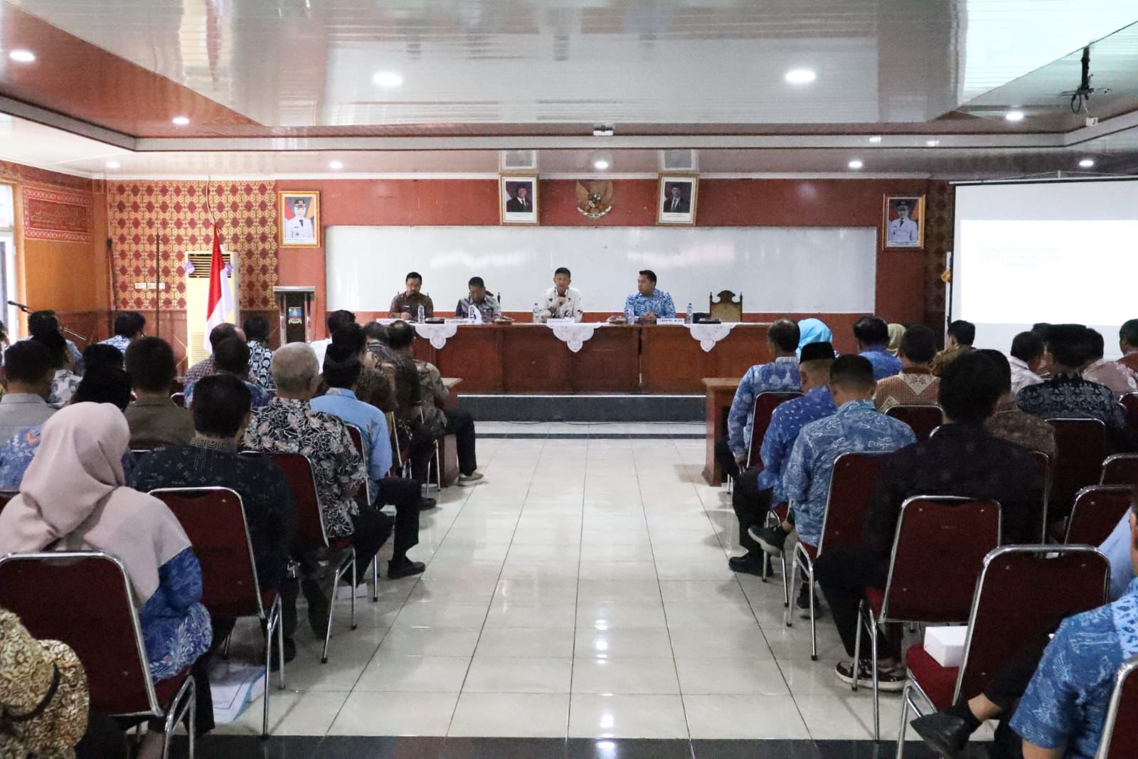 Rapat Finalisasi Persiapan Pemotongan 1.000 Domba Serentak di Aula Tb. Suwandi Setda Kabupaten Serang (Foto: Bantentv.com/ Riki)