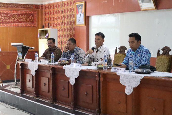 Rapat Finalisasi Persiapan Pemotongan 1.000 Domba Serentak di Aula Tb. Suwandi Setda Kabupaten Serang (Foto: Bantentv.com/ Riki)