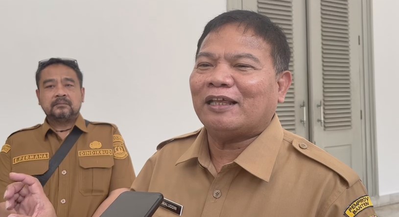 Kepala Dindikbud Banten, Jamaluddin (Foto: Bantentv.com/ Hendra)
