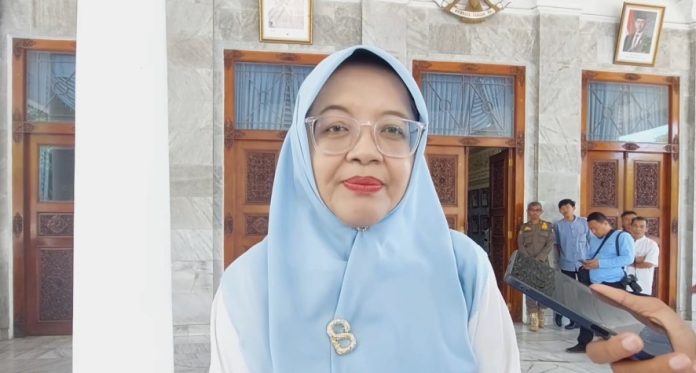 Kepala Dinas Tenaga Kerja dan Transmigrasi Kabupaten Serang, Diana Ardhiany Utami (Foto: Bantentv.com/ Riki)
