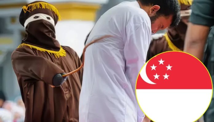 ilustrasi pelaku perundungan di Singapura bisa dihukum cambuk (Foto : Chaideer Mahyuddin/AFP)