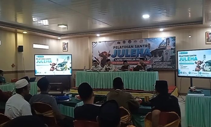 Santri dan DKM Masjid di Lebak mengikuti pelatihan juleha (Foto: Bantentv.com/ Nano)