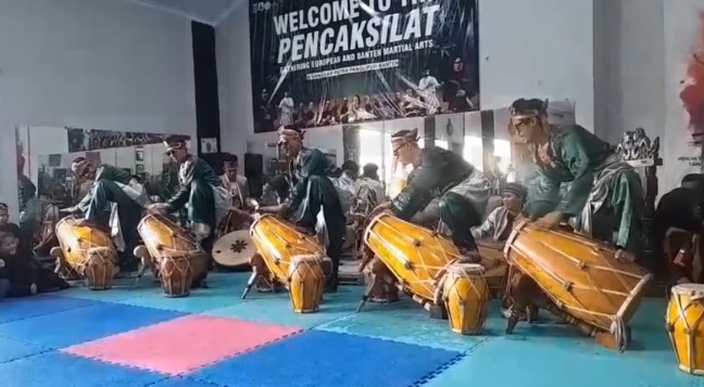 Puluhan pelajar memeriahkan Pentas Seni Budaya