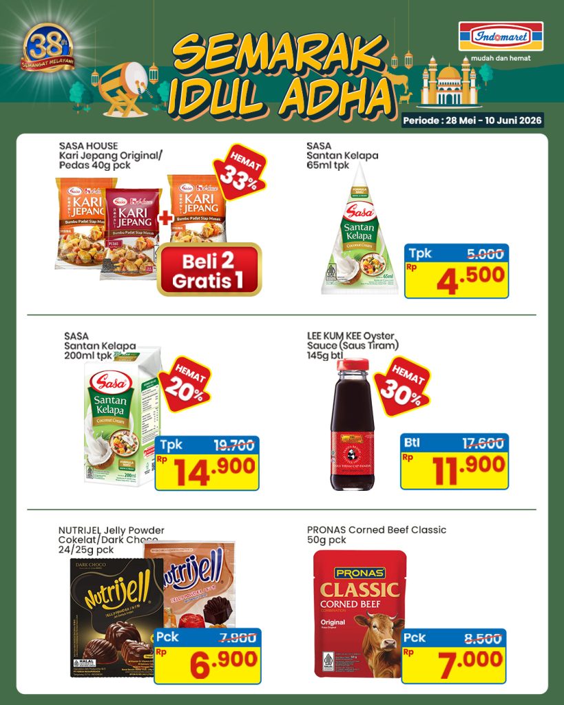 Promo semarak Iduladha Indomaret