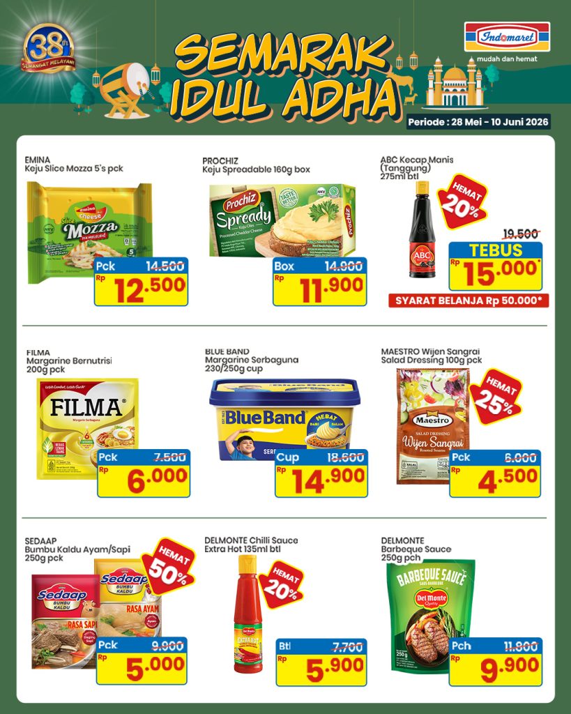 Promo semarak Iduladha Indomaret