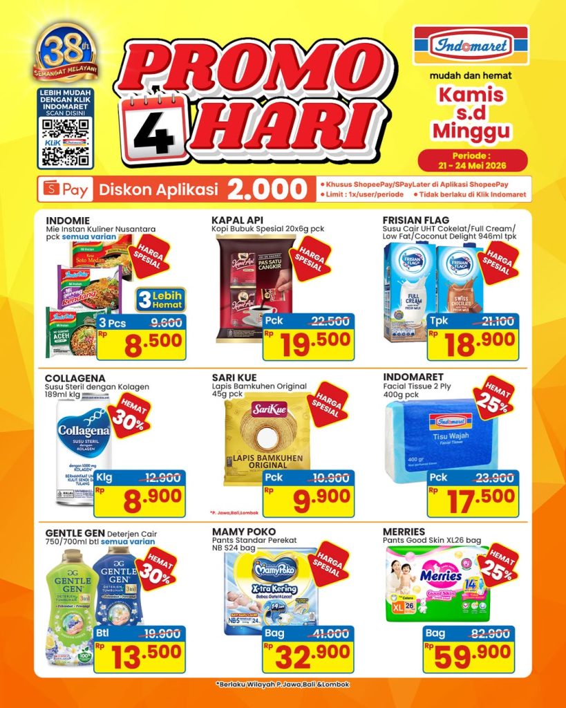 Promo mingguan Indomaret