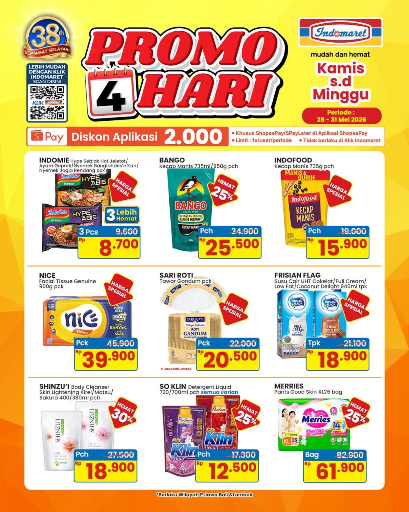 Promo mingguan Indomaret