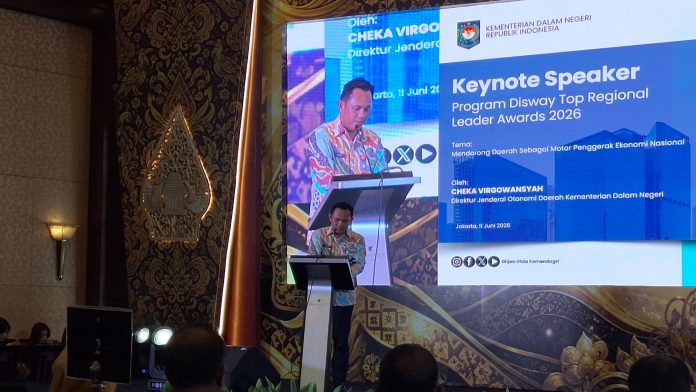 Direktur Jenderal Otonomi Daerah (Dirjen Otda) Kementerian Dalam Negeri, Cheka Virgowansyah (Foto: Disway ID)